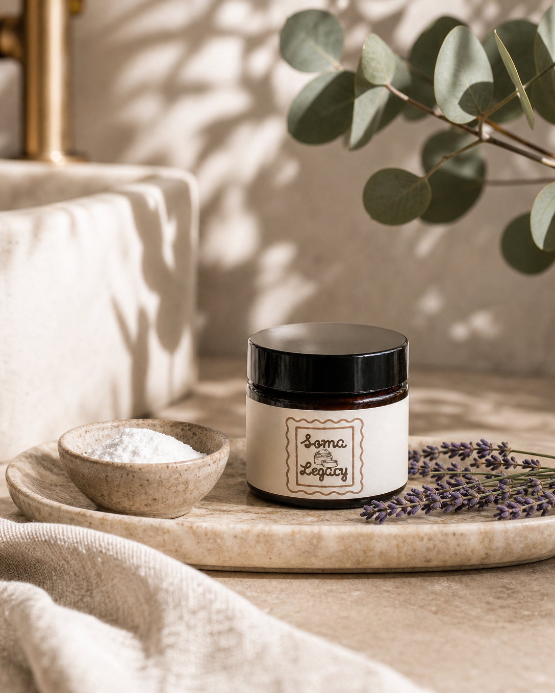 Soma Legacy Deodorant- 1oz- Travel Size- Fragrance Free